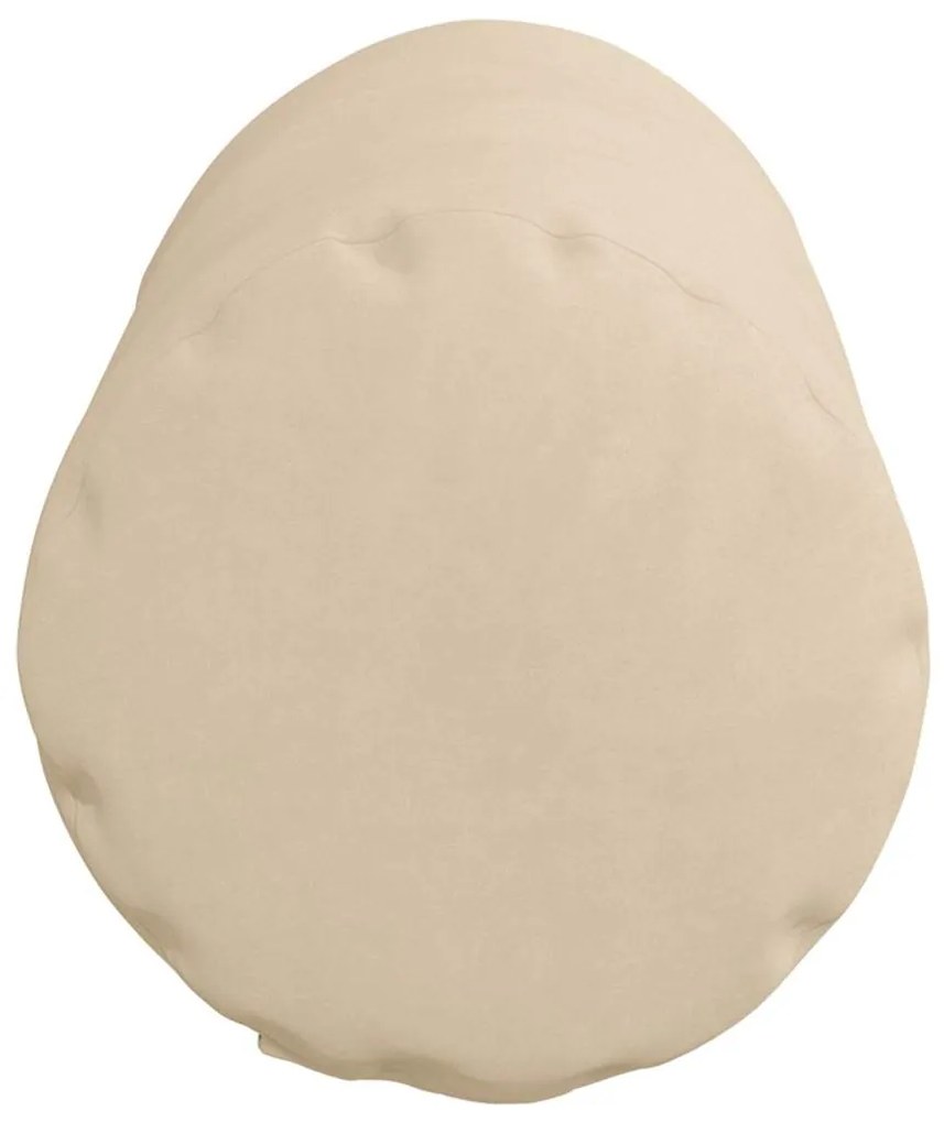 vidaXL Μαξιλάρια Στήριγμα 2 pcs Κρεμ Ø 15 x 40 εκ Ύφασμα Μικροΐνας