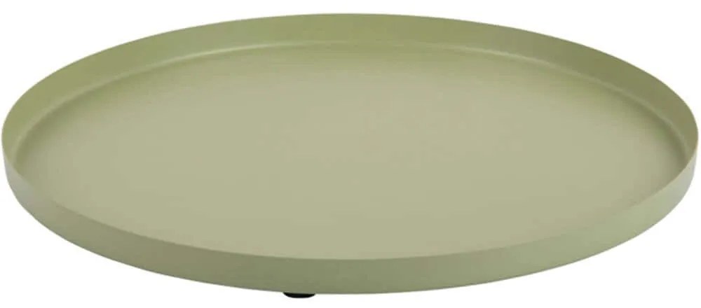 Δίσκος Στρογγυλός PT4240GR Φ30x1,5cm Tea Green Present Time Μέταλλο
