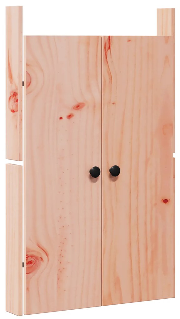 vidaXL Πόρτα κουζίνας 2 pcs Καφέ 50 x 9 x 82 εκ ξύλο duglasias