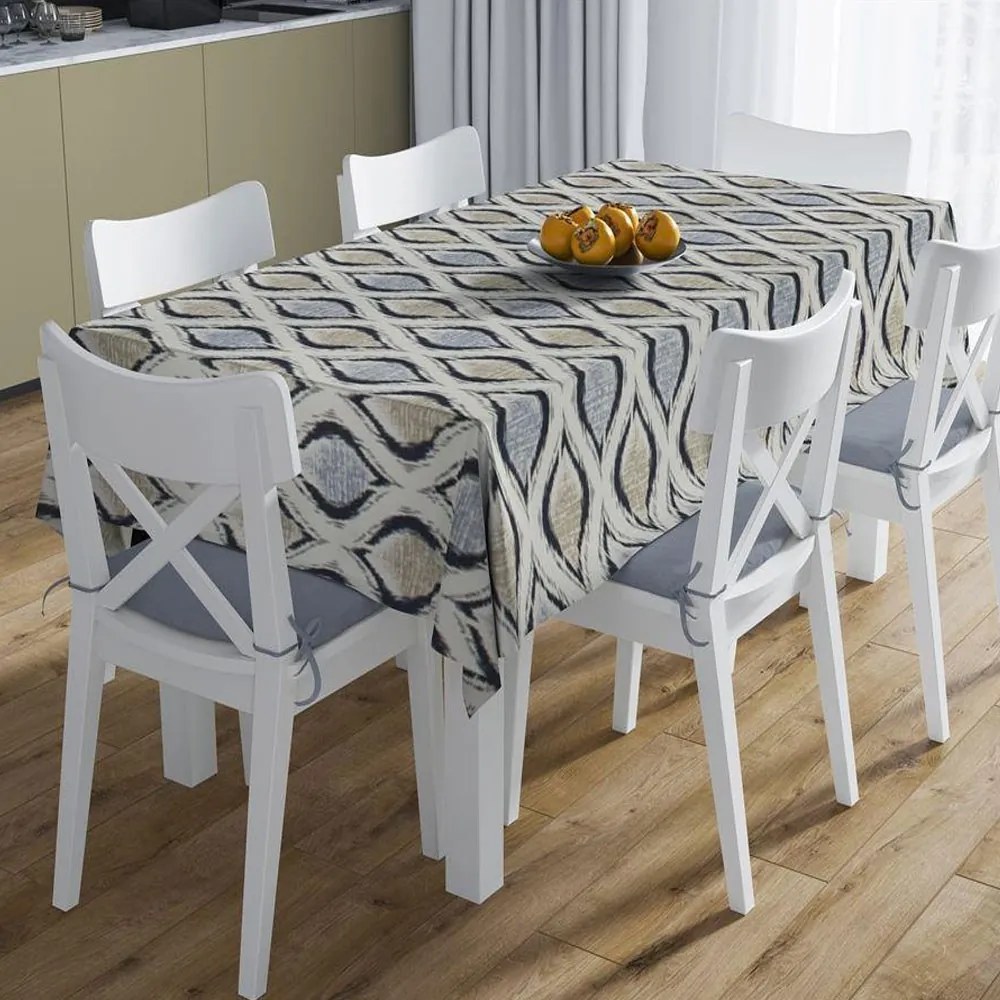 Τραπεζομάντηλο Αλέκιαστο Cyclops 461 1 Blue DimCol 140X180 Cotton-Polyester