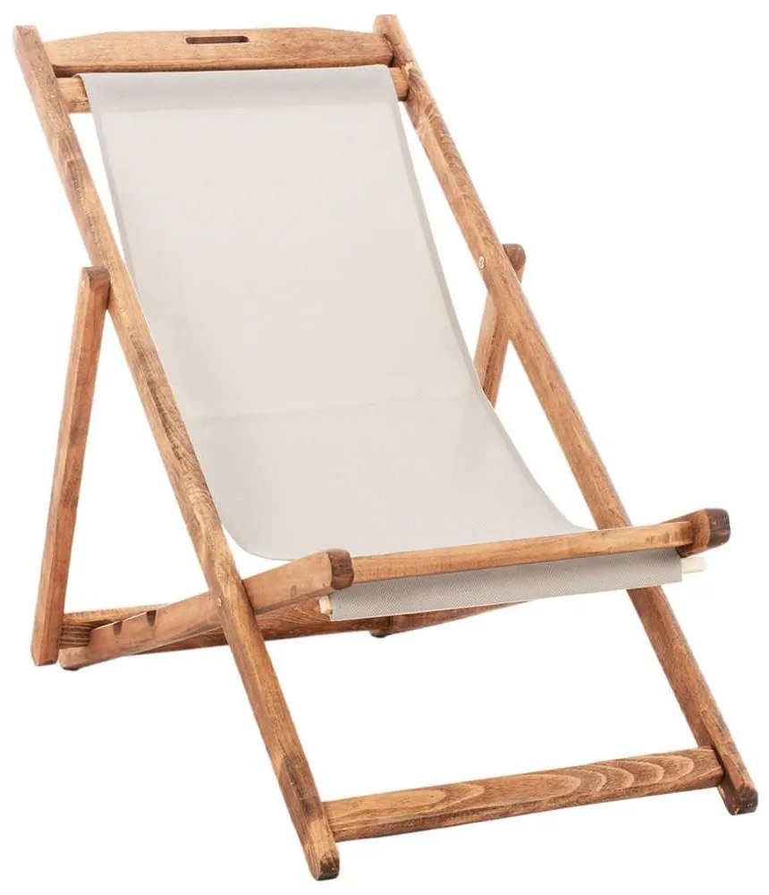 Σεζλόνγκ Λήμνος HM11709.60T 2x1 55,5x97x82-95-105cm Οξιά Εμποτισμού Natural-Ecru