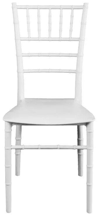 Καρέκλα Tiffany pp σε λευκή απόχρωση 42x40x89εκ 40x40x88 εκ.