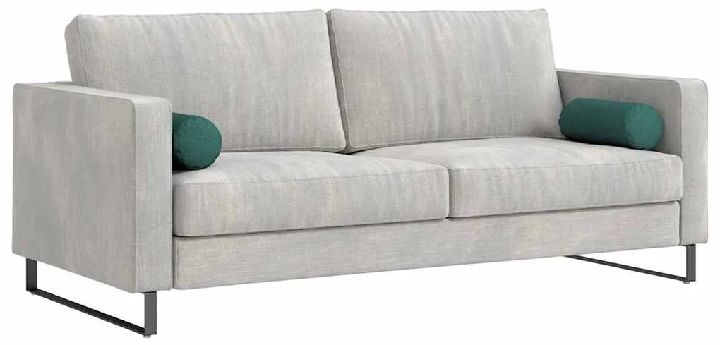 vidaXL Μαξιλάρια Στήριγμα 2 pcs Σκούρο Πράσινο Ø 15 x 40 εκ ύφασμα