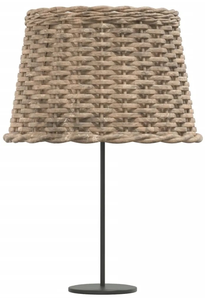 vidaXL Καπέλο Φωτιστικού Καφέ Ø40x26 εκ. από Wicker