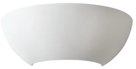 Απλίκα Φωτιστικό Τοίχου Γύψος G85151W Aca-G85151W-Λευκό G85151W
