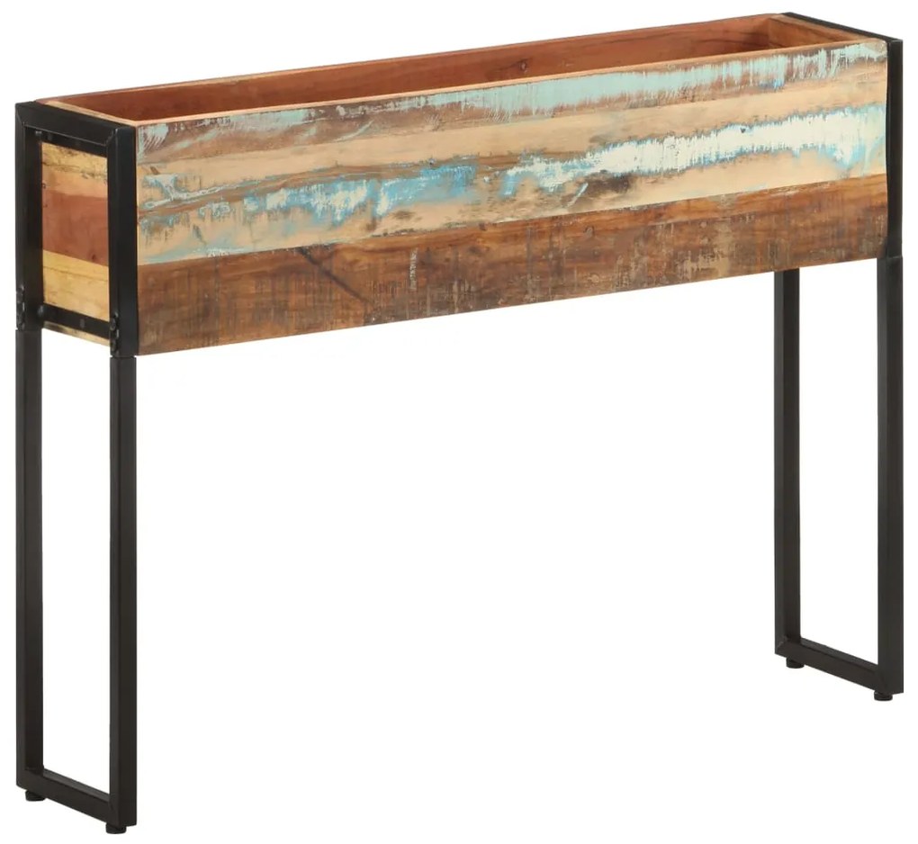 vidaXL Ζαρντινιέρα 90 x 20 x 68 εκ. από Μασίφ Ανακυκλωμένο Ξύλο