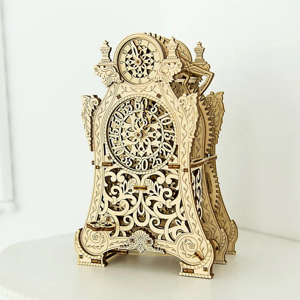 WOODEN CITY 425879  Wooden Scale Model Kit Magic Clock