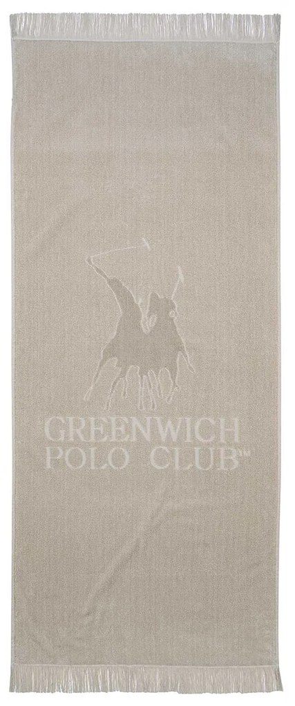 Πετσέτα Θαλάσσης (90x190) Greenwich Polo Club Beach 3734 L.Grey