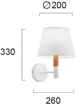 Απλίκα Viokef Villy-Λευκό