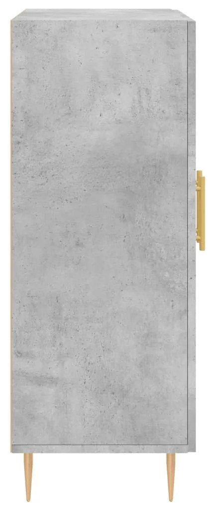 vidaXL Ντουλάπι Γκρι Σκυροδέματος 69,5x34x90 εκ. Επεξεργασμένο Ξύλο