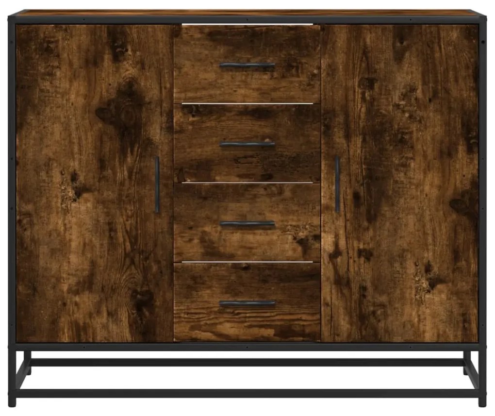 SIDEBOARD ΚΑΠΝΙΣΤΗ ΔΡΥΣ 92X35X76 CM ΚΑΤΑΣΚΕΥΑΣΜΕΝΟ ΞΥΛΟ 3300827