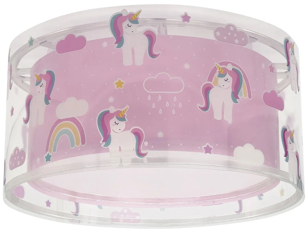 Παιδικό Φωτιστικό Πλαφονιέρα Ango Unicorns 41596