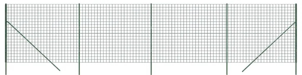 Συρματόπλεγμα Περίφραξης Πράσινο 1,4x10 μ. Γαλβανισμένο Ατσάλι - Πράσινο