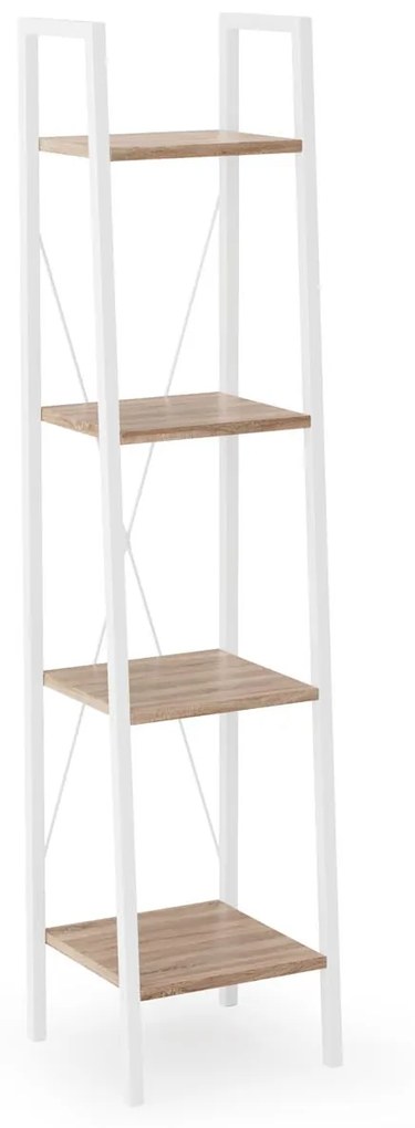 NARVIK REG1 shelving white / sonoma oak DIOMMI V-CH-NARVIK-REG1-BIAŁY/SONOMA DIOMMI-60-21584