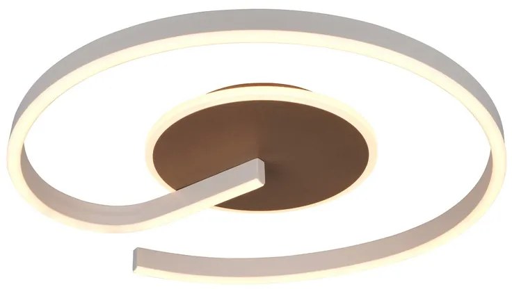 Φωτιστικό Οροφής Reality Lighting -RL CALLE R63631165 Καφετί (Coffee) 2300+3000+4000K