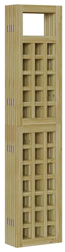 vidaXL Παραβάν ιδιωτικότητας Καφέ 240 x 180 cm
