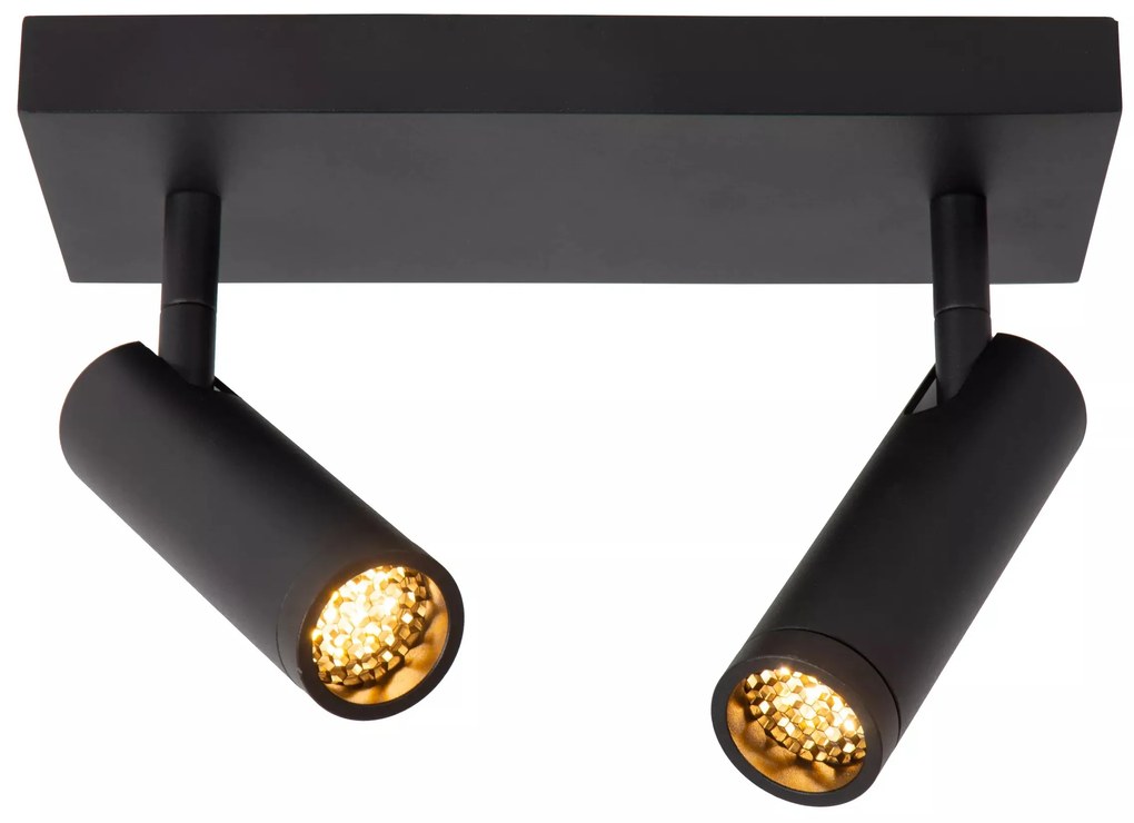 Φωτιστικό Οροφής Lucide 22974-02-30 GRADO Μαύρο Ματ (Black Mat)