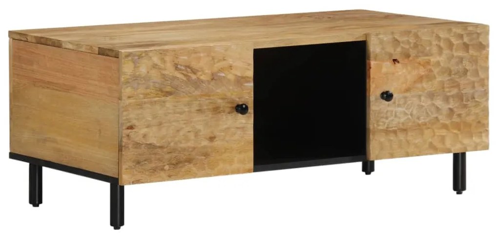 vidaXL Τραπεζάκι Σαλονιού 100 x 54 x 40 εκ. από Μασίφ Ξύλο Μάνγκο