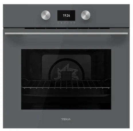 Teka HLB 8600 ST Stone Grey Εντοιχιζόμενος Φούρνος Άνω Πάγκου Πολλαπλών Λειτουργιών Εγγύηση 2+3 Χρόνια