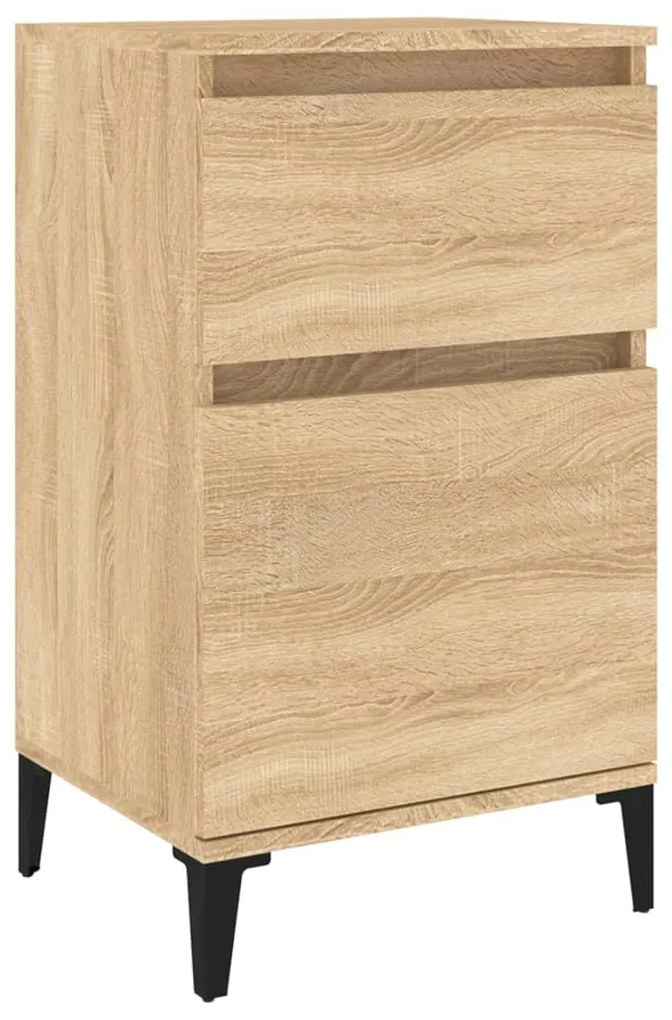 vidaXL Κομοδίνο Sonoma Δρυς 40x35x70 εκ.