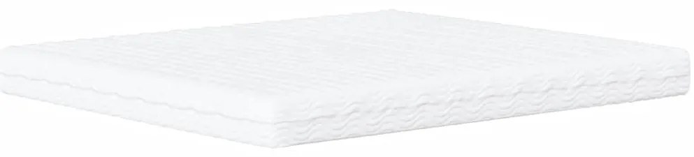 vidaXL Κρεβάτι με Στρώμα Καφέ 180x200 εκ. Συνθετικό Δέρμα