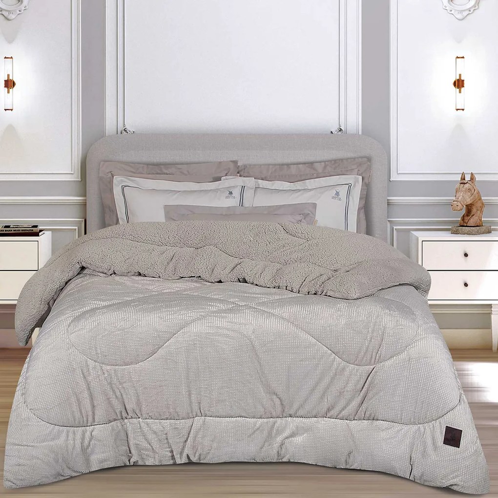 Κουβερτοπάπλωμα Υπέρδιπλο (220x240) Greenwich Polo Club Essential 3955 Ice Grey