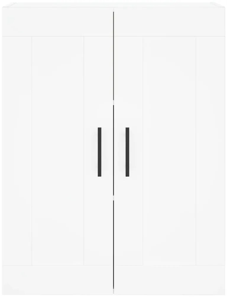 vidaXL Ντουλάπι Λευκό 69,5x34x180 εκ. από Επεξεργασμένο Ξύλο