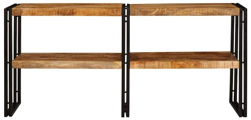 vidaXL Τραπέζι κονσόλας Καφέ 160 x 33 x 75 εκ. Μασίφ ξύλο μάνγκο
