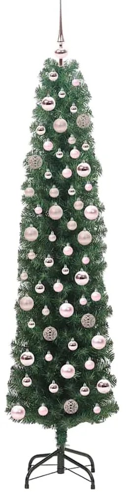 vidaXL Τεχνητό Χριστουγεννιάτικο Δέντρο με 300 LED Πράσινο 180 cm