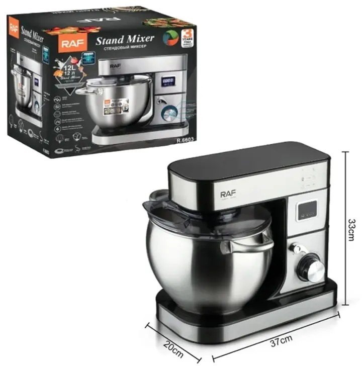 Raf R.6603 Κουζινομηχανή 3σε1 8L - Stand Mixer