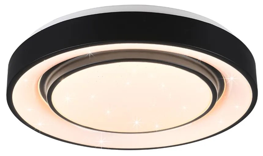 Φωτιστικό Οροφής RL Lighting Mona R65041032 Μαύρο Ματ Smart