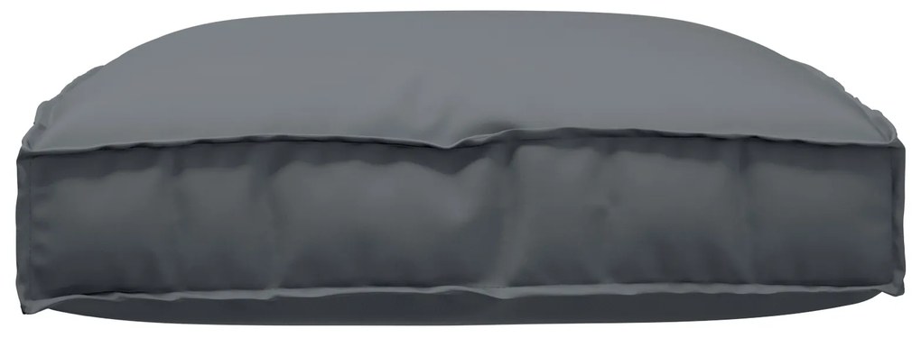 vidaXL Μαξιλάρι Παλέτας για Θέση Ανθρακί 80x80x12 εκ, Υφασμα Οξφόρδης
