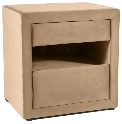 SZAFKA NOCNA ET-003 VELVET BEŻOWY BLUVEL 28 DIOMMI-80-2781