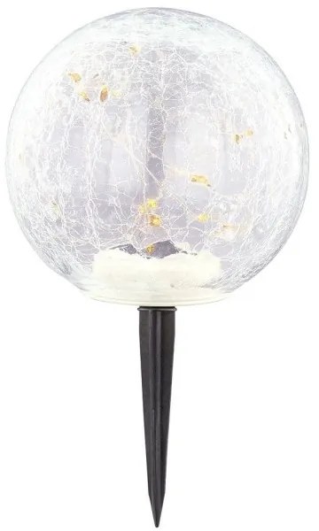 Ηλιακό Καρφωτό Φωτιστικό 15xLED 0,06W Διάφανο IP44 33288 Globo Lighting-33288-Διάφανο 33288