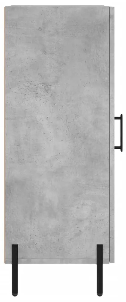 vidaXL Ντουλάπι Γκρι Σκυροδέματος 34,5x34x90 εκ. Επεξεργασμένο Ξύλο