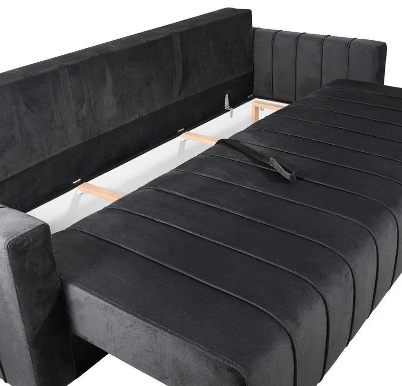 Καναπές - Κρεβάτι Comfort Fylliana Γκρί 235x104x80 εκ. 135x104x80 εκ.