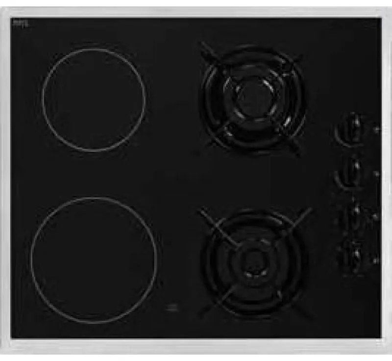 Finlux FXV 622S Εστία Υγραερίου &amp; Ρεύματος Αυτόνομη 59x52cm