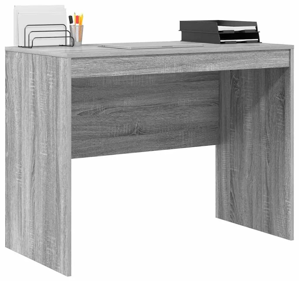 vidaXL Γραφείο Γκρι sonoma 100 x 50 x 76 εκ. Επεξεργασμένο ξύλο