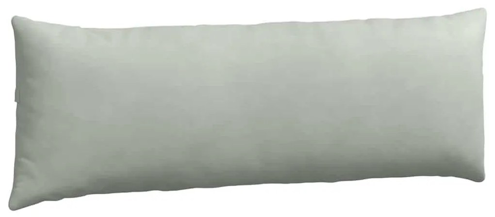 vidaXL Μαξιλάρι Καναπέ 2 pcs Ανοιχτό γκρι 120 x 40 cm