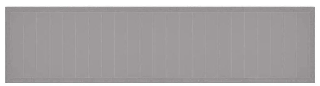 vidaXL Σέτ φαγητού για κήπο 15 pcs Ανοιχτό γκρι Rattan Polt