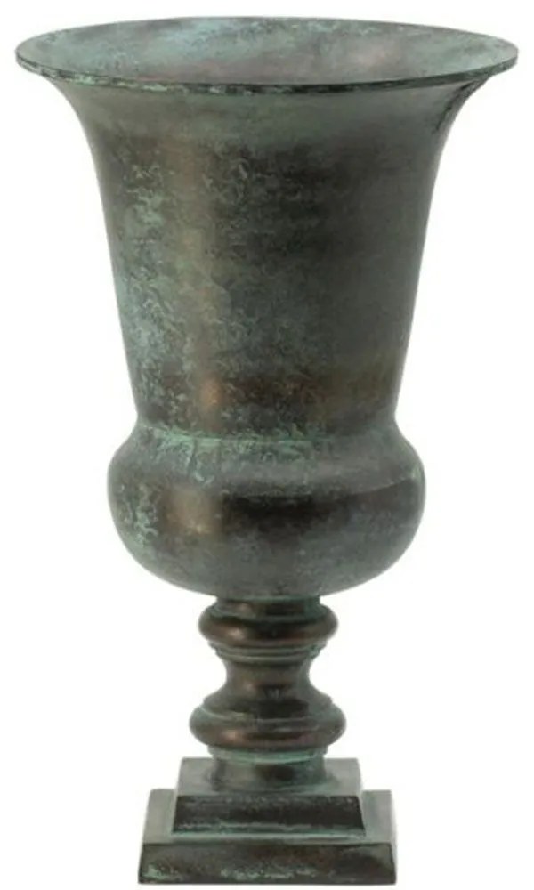 Βάζο Διακοσμητικό Trooggi 44974 23x23x37cm Antique Black Artekko Metal