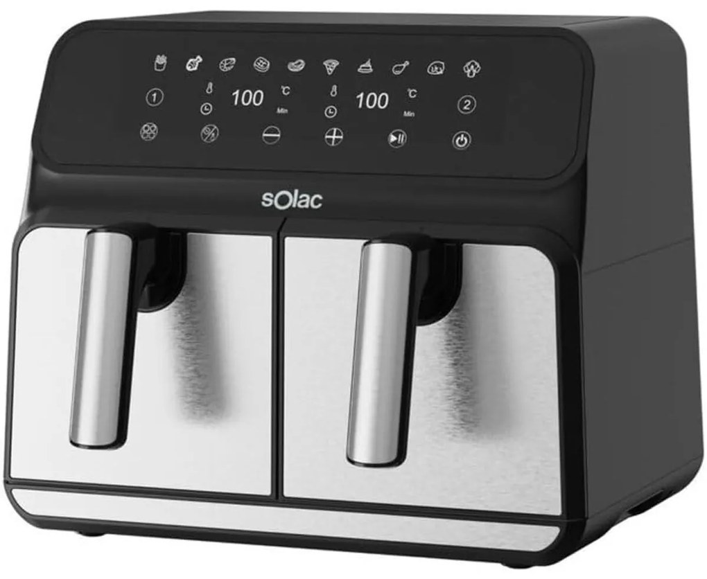 Φριτέζα με Αέρα Solac FA1520 Μαύρο 1700 W 8 L