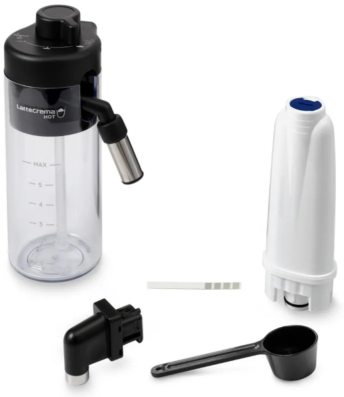 Καφετιέρα DeLonghi Magnifica PLUS ECAM 320.60.B, 1450W, 15 bar, 1.8l, 15 προγράμματα, 13 επίπεδα άλεσης, οθόνη αφής TFT, LatteCrema Hot, επιλογή κόκκων καφέ, Μαύρο