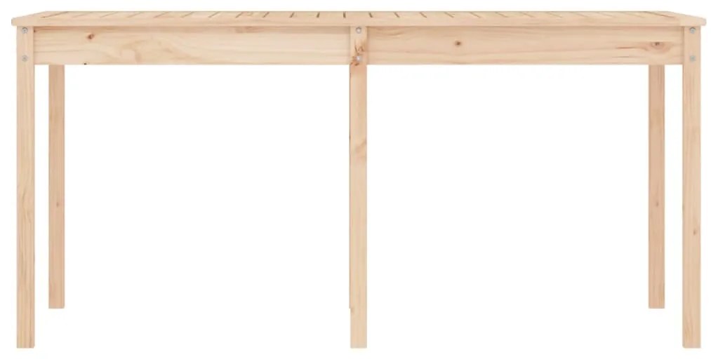 vidaXL Τραπέζι Κήπου 159 x 82,5 x 76 εκ. από Μασίφ Ξύλο Πεύκου