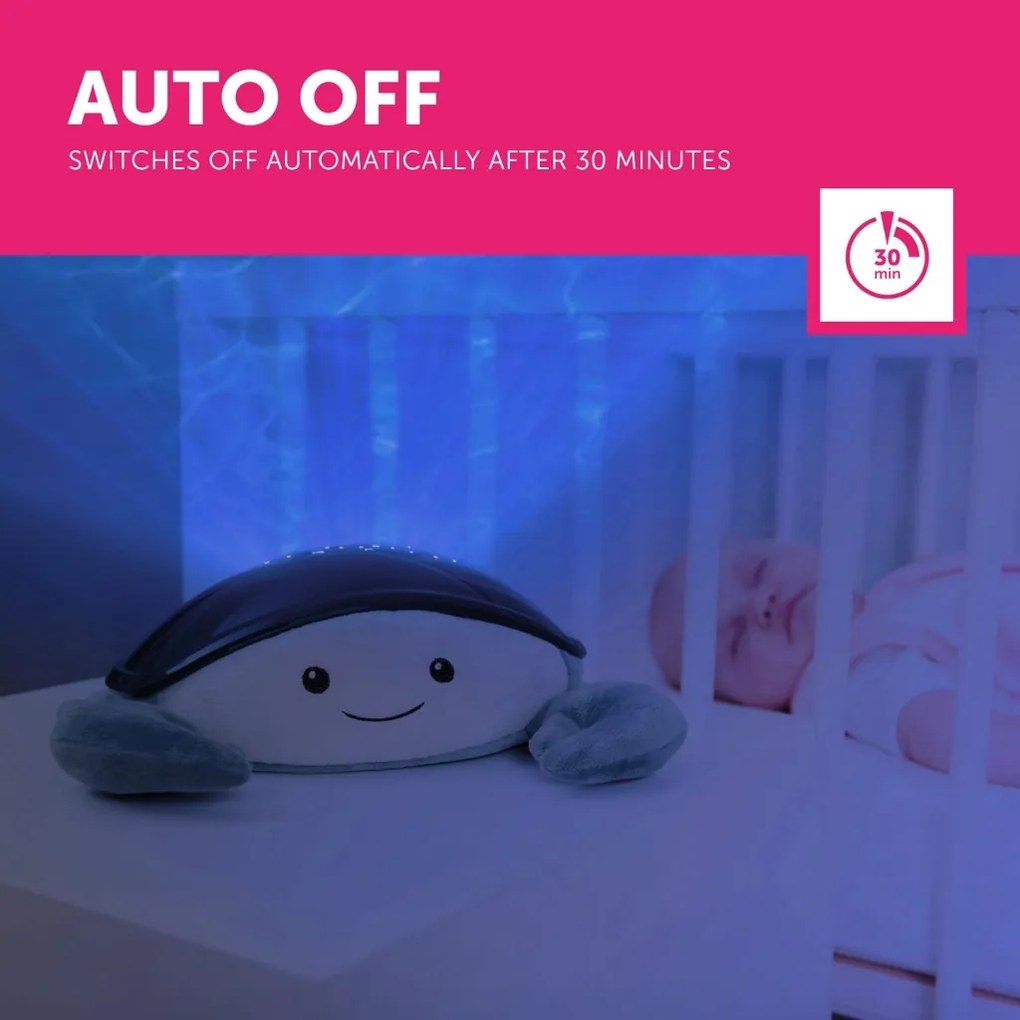 ZAZU CODY Κάβουρας Προβολέας με Κίνηση Ψαριών σε Ωκεανό Ήχοι Θάλασσας