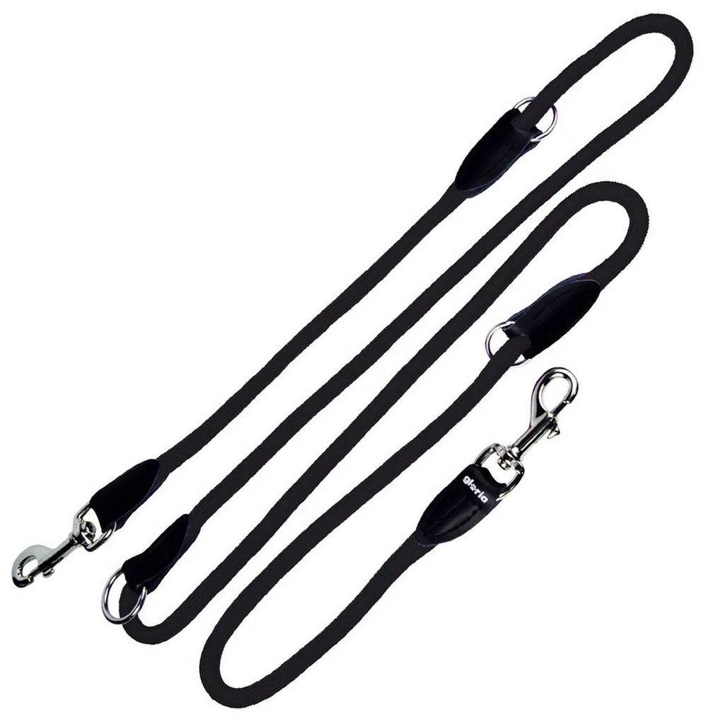 Λουρί Σκύλου Gloria Πολλαπλή τοποθέτηση Μαύρο (1.2 x 200 cm)