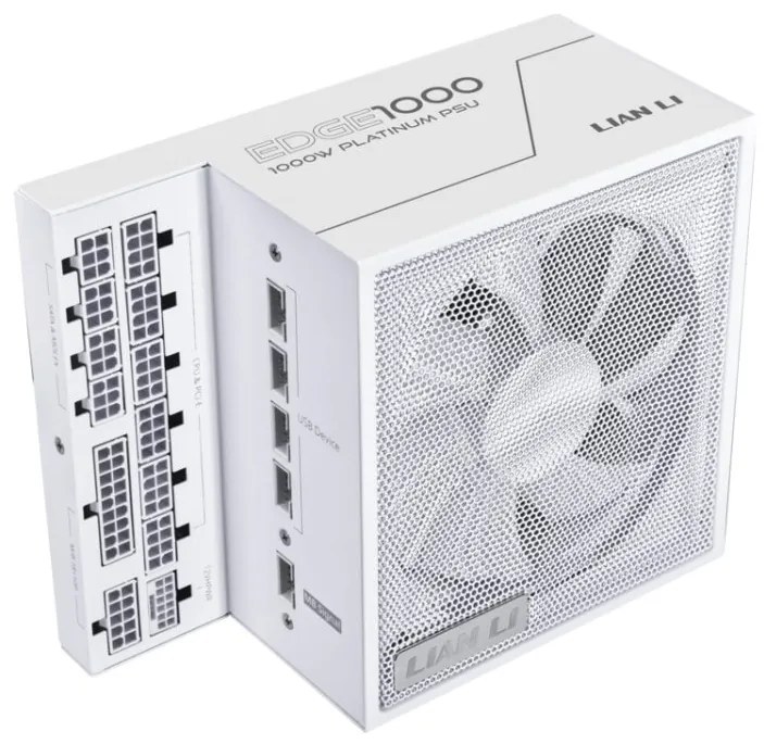 Lian Li Edge 1000W White 80+ Platinum, Fully Modular SFX PSU