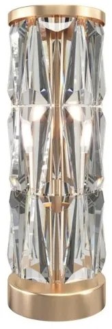 Επιτραπέζιο Φωτιστικό Γυαλί Puntes H80 Φ20 Maytoni-MOD043TL-02G-Χρυσό MOD043TL-02G