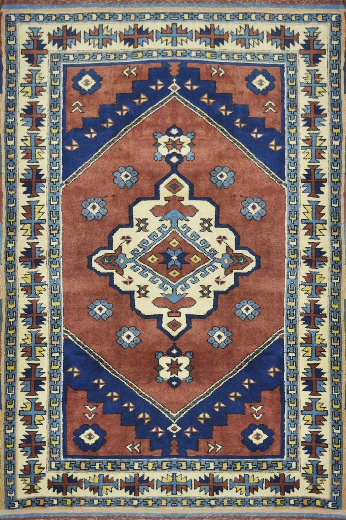 Χειροποίητο Χαλί Turkish Kazak Wool 240Χ169 240Χ169cm