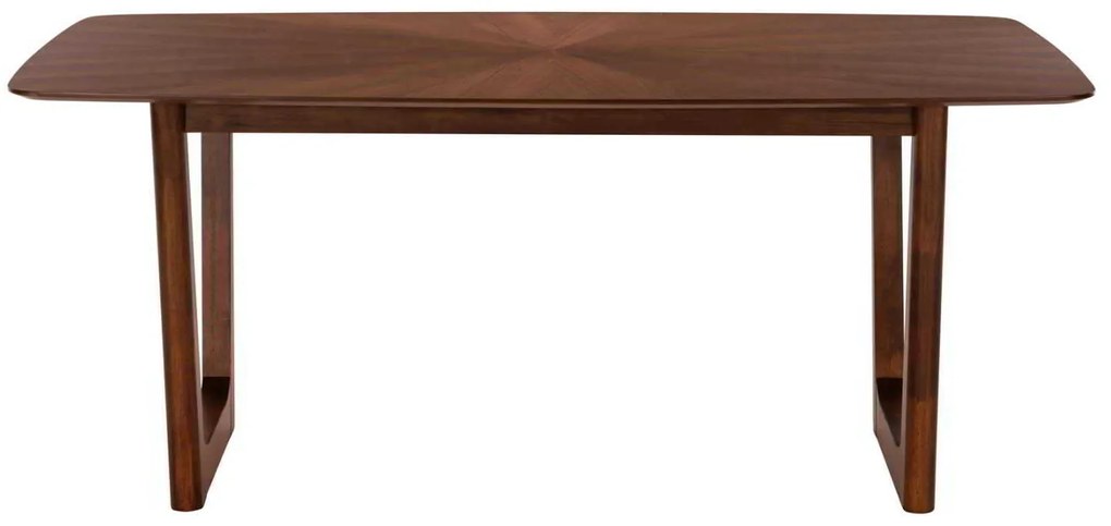 ΤΡΑΠΕΖΙ ΤΡΑΠΕΖΑΡΙΑΣ RINER ΟΡΘΟΓΩΝΙΟ HM9745 MDF ΜΕ ΚΑΠΛΑΜΑ ΚΑΡΥΔΙΑΣ 180x90x76εκ.